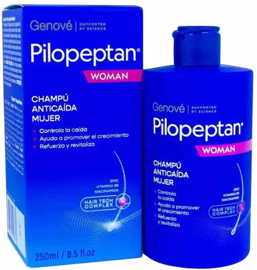 Genové Pilopeptan Woman Šampūnas nuo plaukų slinkimo, 250ml