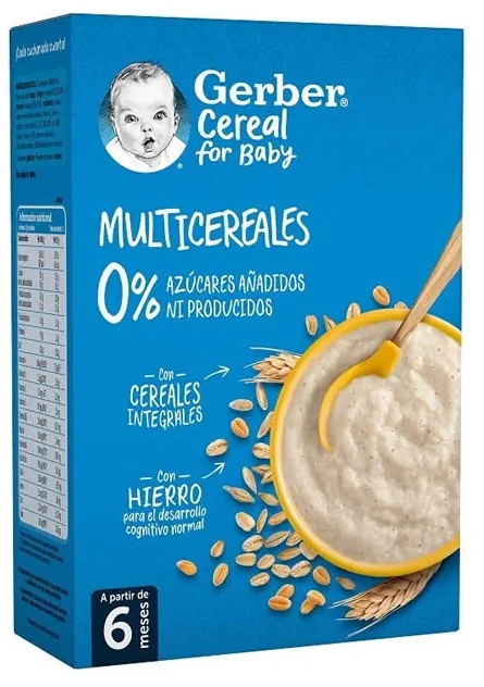 Gerber Multicereals 0% košė 270g