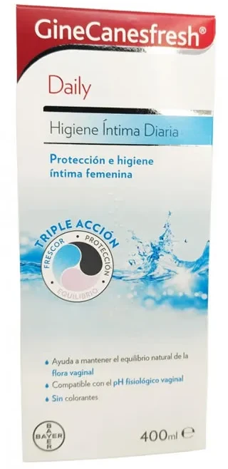 Ginecanesgel Ginecanesfresh Daily Intimate Hygiene intymios higienos gelis 400ml