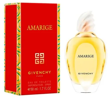 Givenchy Amarige EDT tualetinis vanduo moterims, 50 ml