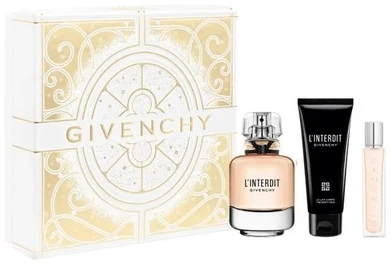 Givenchy L'interdit Eau Parfum, 80 ml Leche Corporal, 75 ml Purškiklis Viaje 12,5
