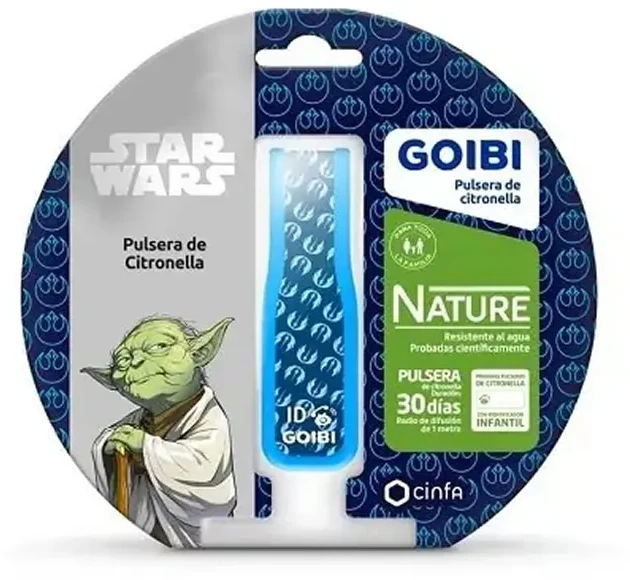 Goibi Citronella Bracelet Nature Star Wars Yoda