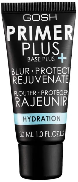 "Gosh Primer Plus + Base Plus Hydration" Drėkinanti makiažo bazė 30ml