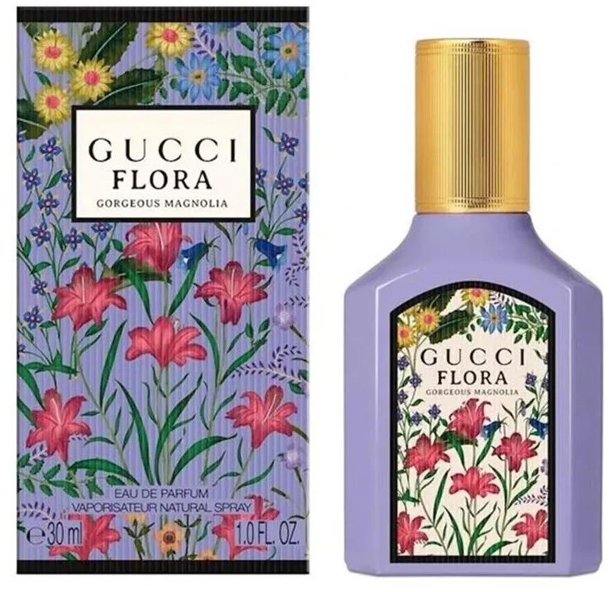Gucci Flora Gorgeous Magnolia EDP parfumuotas vanduo moterims, 30 ml