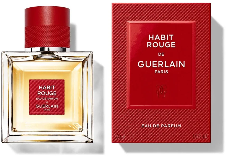 Guerlain Habit Rouge EDP parfumuotas vanduo vyrams, 50 ml