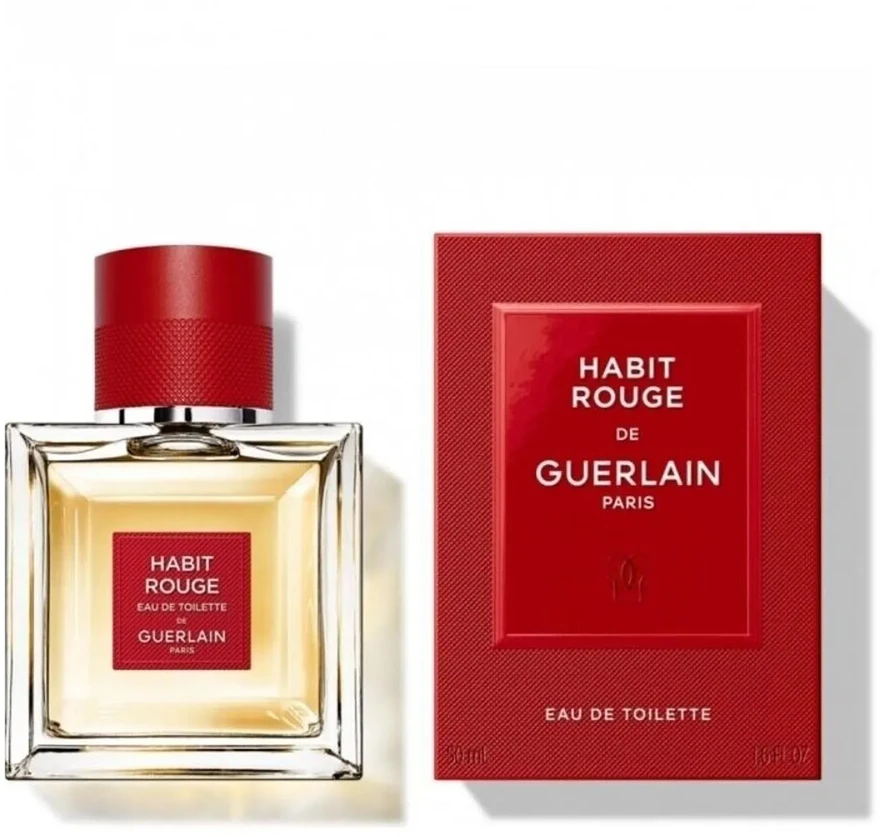 Guerlain Habit Rouge EDT tualetinis vanduo unisex, 50 ml
