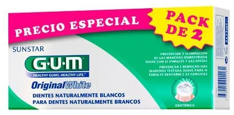 Gum™ Original Baltas dantų pasta 75ml