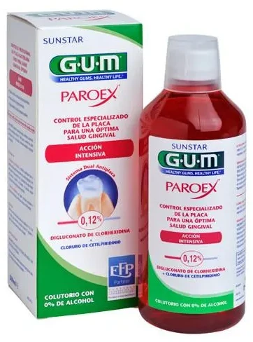 Gum™ Paroex burnos skalavimo skystis 500ml