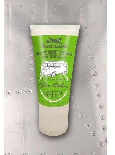 plaukus dažanti želė Hairgum Fix Colour Gel Colorant Žalias