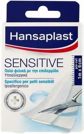 Hansaplast Sensitive Strip tvarstis 1m X 6cm