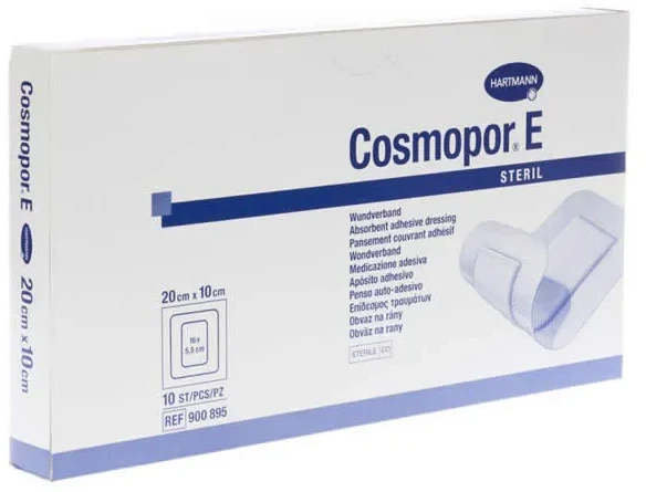 Hartmann Cosmopor E 20X10cm 10 vienetų