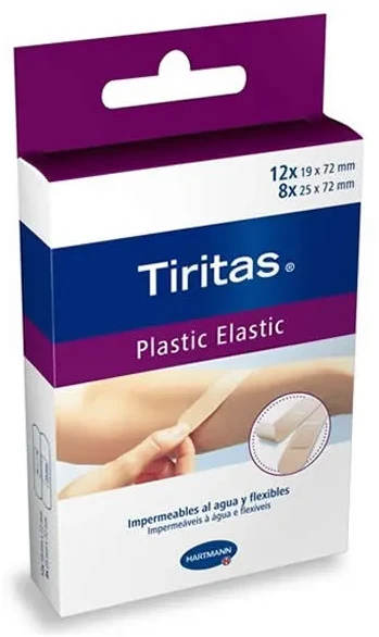 "Hartmann" plastikinės elastinės prekės ženklo priemonės 20 vienetų
