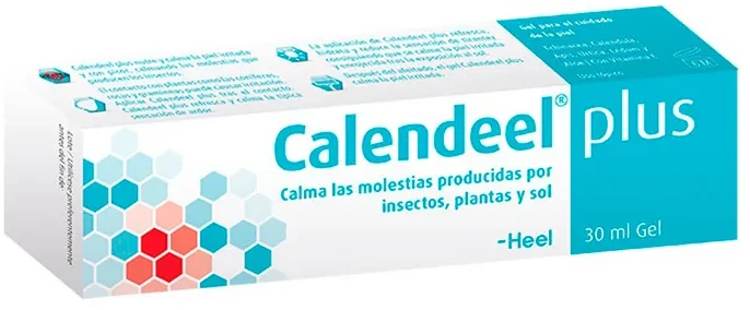 Heel Caleendel Plus gelis, kuris malšina nemalonius odos pojūčius 30ml