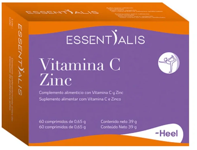 Heel Essentialis Vitamin C Zinc 60 Tablets