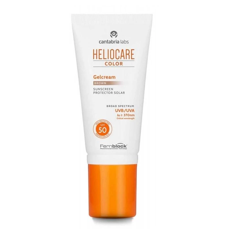 Kremas nuo saulės Heliocare Color Gelcream SPF50 Brown, 50 ml