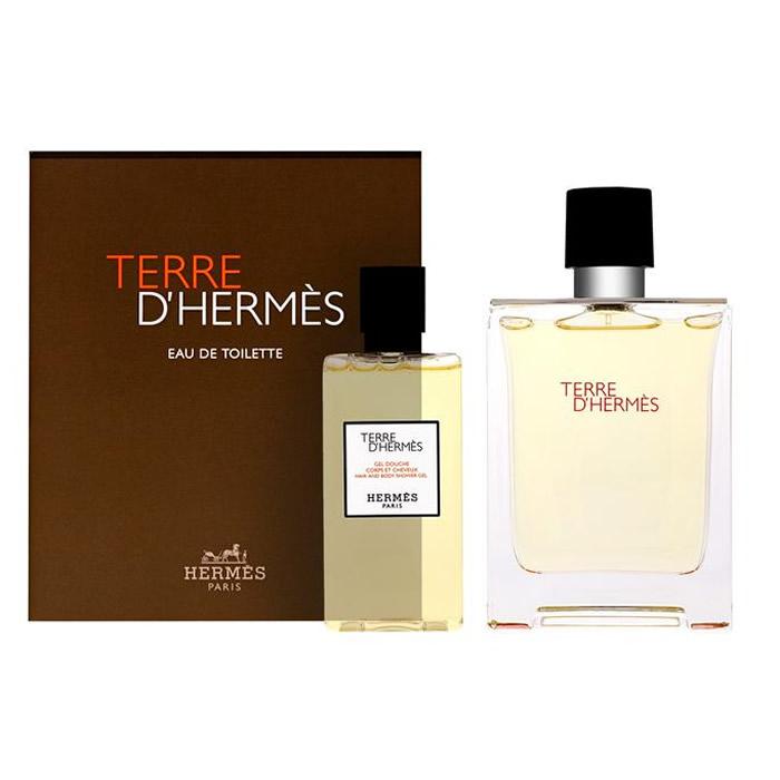 Hermès Terre D´Hermes Eau De Toilette Purškiklis, 100 ml Set