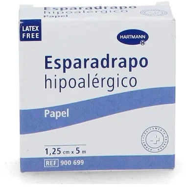 Hartmann Hipolerginė Popierinė Juosta 5m x 1,25cm