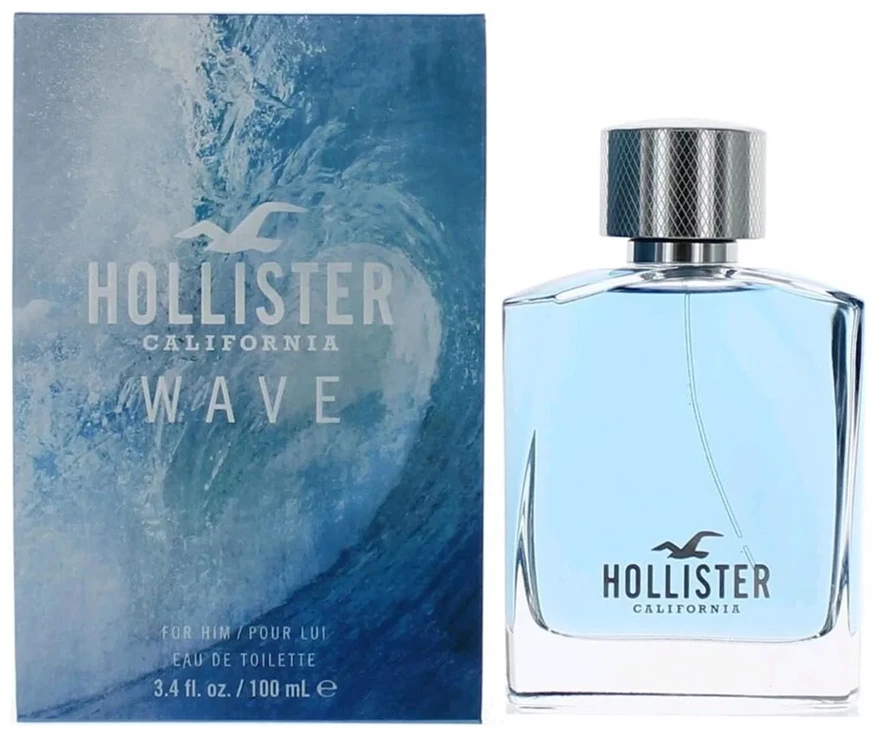 Hollister Wave For Him Eau De Toilette, 100 ml Purškiklis