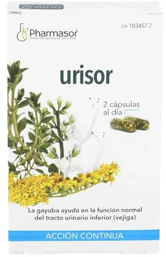 Homeosor Urisor 30 kapsulių
