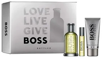 Hugo Boss BOSS Bottled rinkinys vyrams (PP kvepalai, 100 ml + dušo želė, 100 ml + dezodorantas, 75 ml)