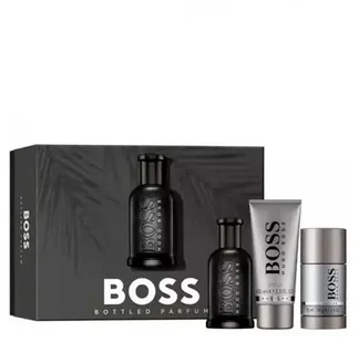 Hugo Boss BOSS Bottled Parfum Giftset rinkinys vyrams (PP kvepalai, 100 ml + PP kvepalai, 10 ml + dušo želė, 100 ml)