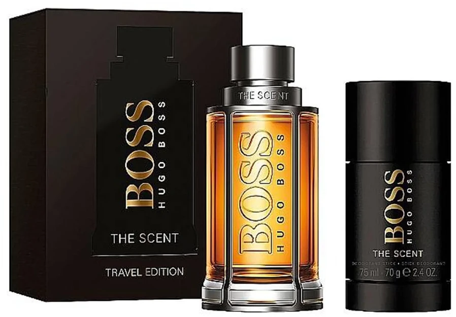 Hugo Boss The Scent tualetinis vanduo, 100 ml Purškiklis dezodorantas, 75 ml