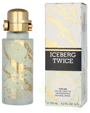Tualetinis vanduo vyrams Iceberg Twice Gold Men EDT, 125 ml