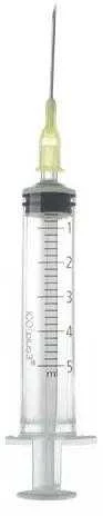 Ico Plus švirkštas su adata 0,9x25 5ml G20 1