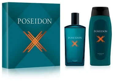 Instituto Español Set Poseidon X EDT, 100 ml Gel, 250 ml