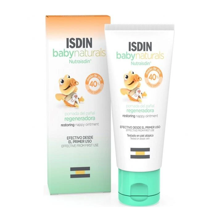 Isdin Baby Naturals Nutraisdin Zn40 Nappy Ointment Sauskelnių tepalas 50ml