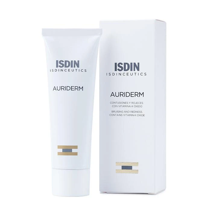 ISDIN ISDINCEUTICS AURIDERM, kremas po estetinių procedūrų, 50 ml