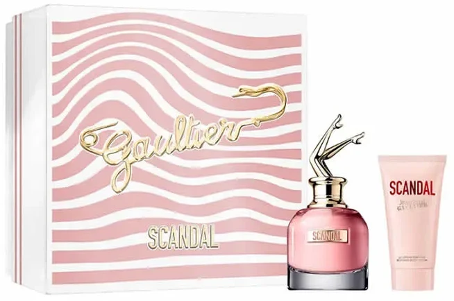 Jean Paul Gaultier Scandal EDP rinkinys moterims (EDP, 50 ml + kūno losjonas, 75 ml)