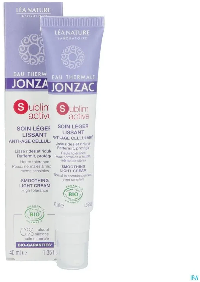 Jonzac lengvos tekstūros veido kremas nuo senėjimo požymių 40ml