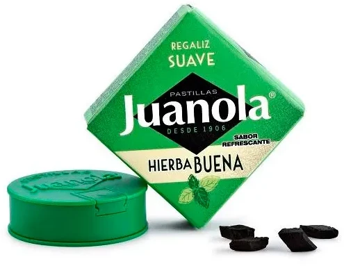Juanola pipirmėčių pastilės 5,4g