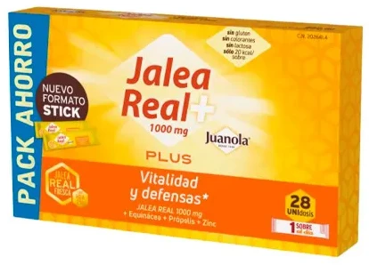 Juanola Royal Jelly Plis buteliukai 28 vnt