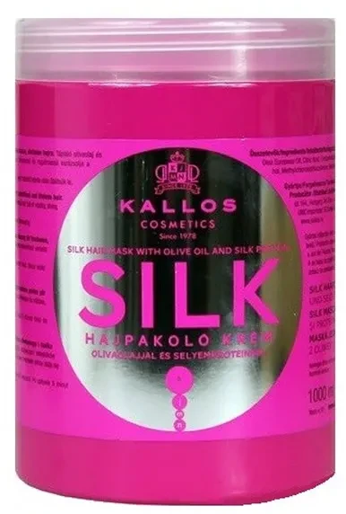 Kaukė sausiems plaukams Kallos SILK Hair Mask 1000 ml