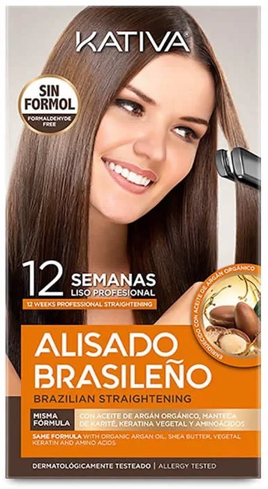 Kativa Kit Alisado Brasileño Original, 225 g