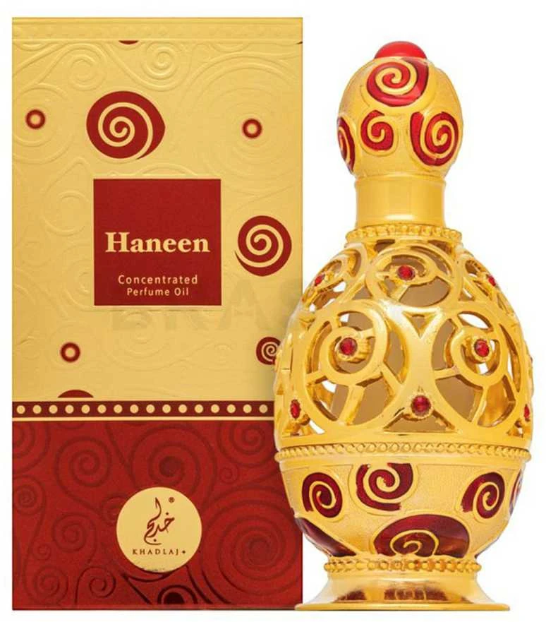 Khadlaj Haneen Gold CPO aliejiniai kvepalai unisex, 20 ml