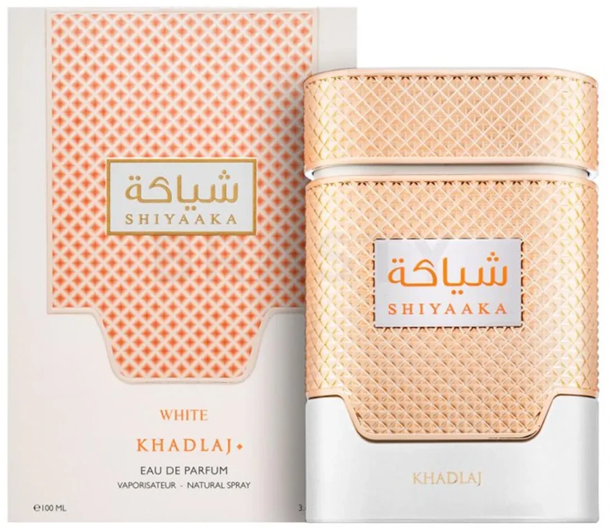 Khadlaj Shiyaaka Baltas EDP parfumuotas vanduo moterims, 100 ml