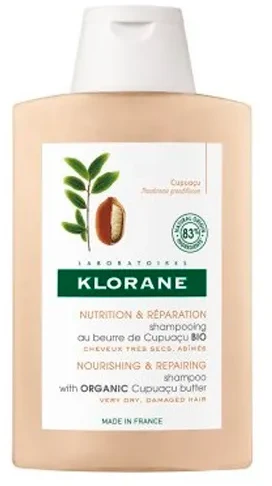"Klorane" ekologiškas šampūnas su kupuaçu sviestu 200 ml