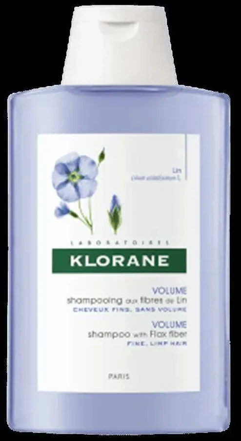 Klorane Šampūnas Volume and Body to Linen Fibers šampūnas su linų pluoštu 200ml