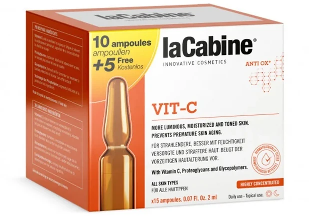 LA CABINE VIT-C veido ampulės (10 x 2 ml)