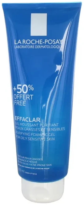 La Roche-Posay Effaclar Cleansing Gel valomasis veido gelis, 200 ml