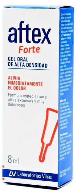 Laboratorio Vinas Laboratorija Viñas Aftex Forte geriamasis gelis 8ml