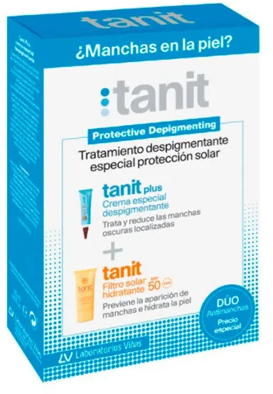 Laboratorios Vinas Laboratorio Vinas Tanit Plus DUPLO Tanit kremas nuo saulės 15ml + 50ml