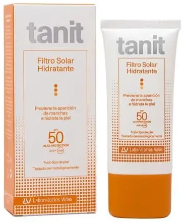 "Laboratorios Viñas Tanit" drėkinamasis kremas nuo saulės 50ml