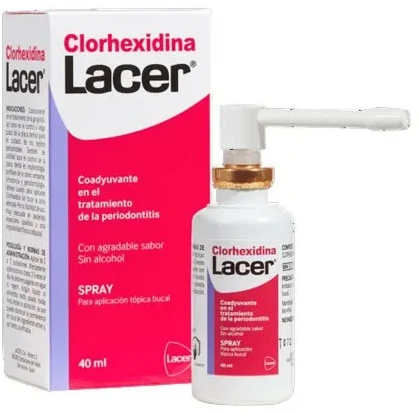 Lacer CHLORHEXIDINE Purškiklis, 40 ml