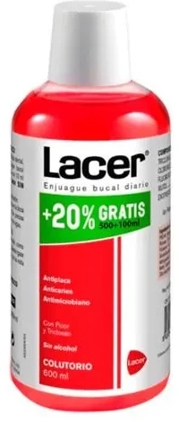 Lacer Mouthwash burnos skalavimo skystis 500ml+100ml