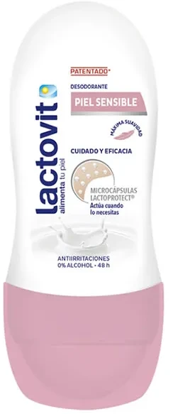 Lactovit Sensitive dezodorantas Roll On 50ml