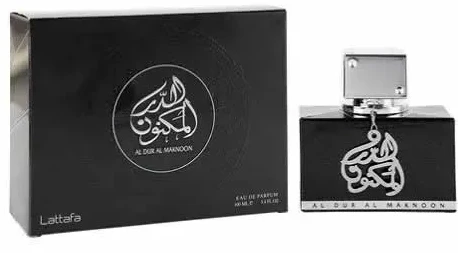 Lattafa Al Dur Al Maknoon Sidabrinis EDP parfumuotas vanduo unisex, 100 ml